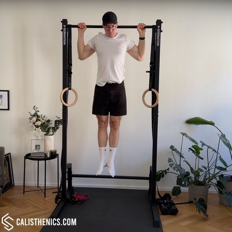 Behind The Neck Pull Up Calisthenics Workouts Equipment