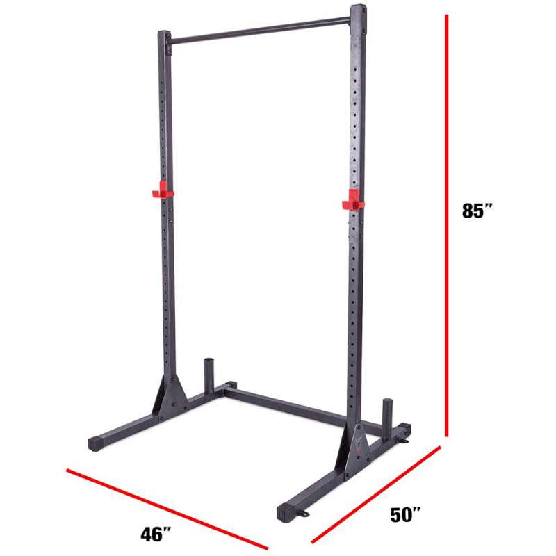 cap power rack dimensions