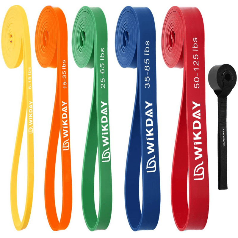 multicolor resistance bands