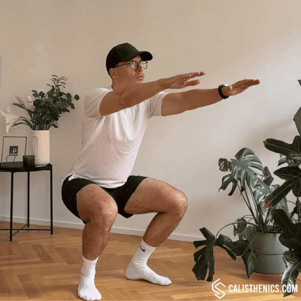 slow motion squat