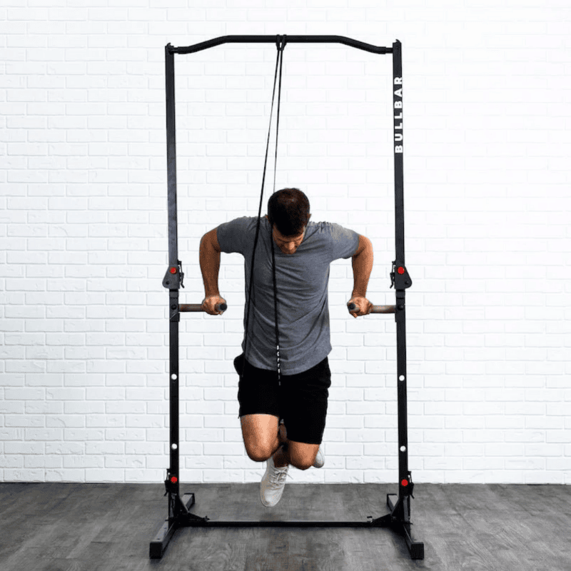 bullbar portable pull up dip station