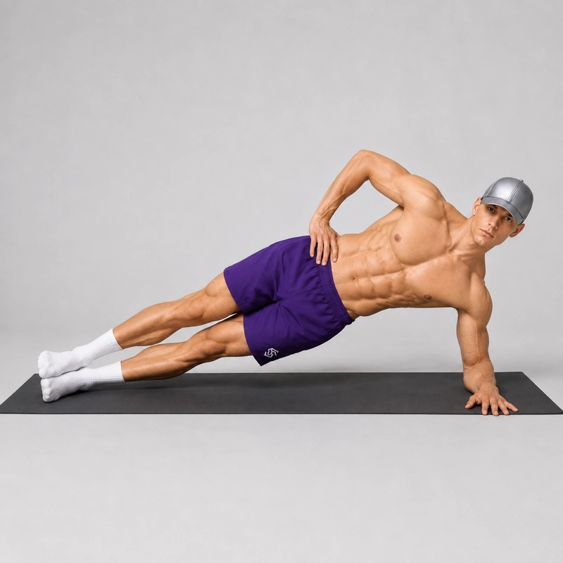elbow side plank