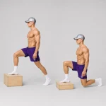 Elevated Lunges