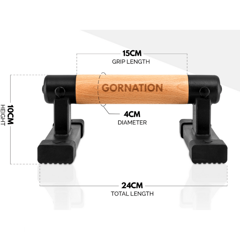 gornation wooden parallettes small dimensions