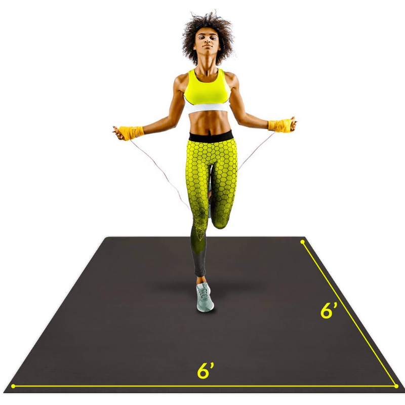 large exercise mat for home gym