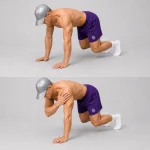 Off Knees Quadruped Shoulder Taps