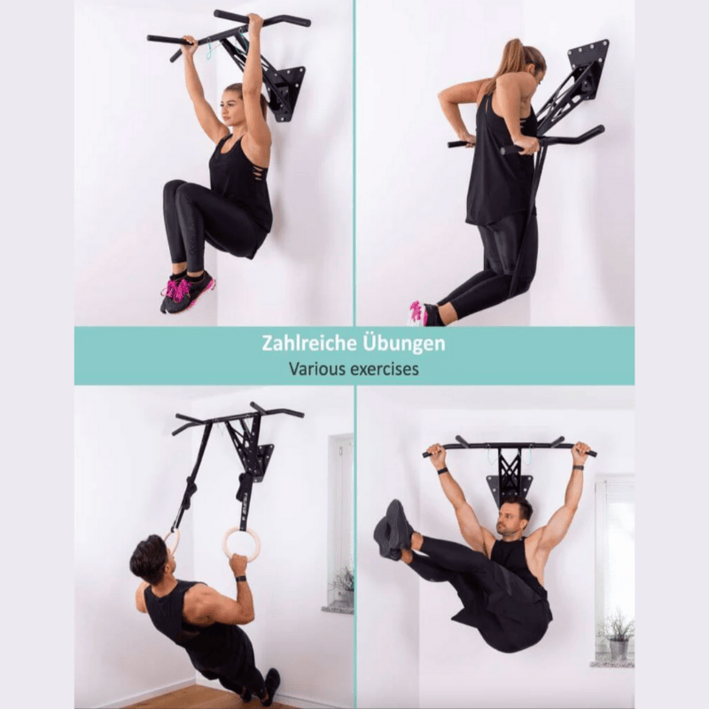 removable pull up and dip station exercises