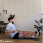 Seated Resistance Band Rows
