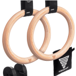 GORNATION Wooden Gymnastics Rings