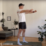 Resistance Band Front Pushes