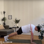 Resistance Band Scapula Push-Ups