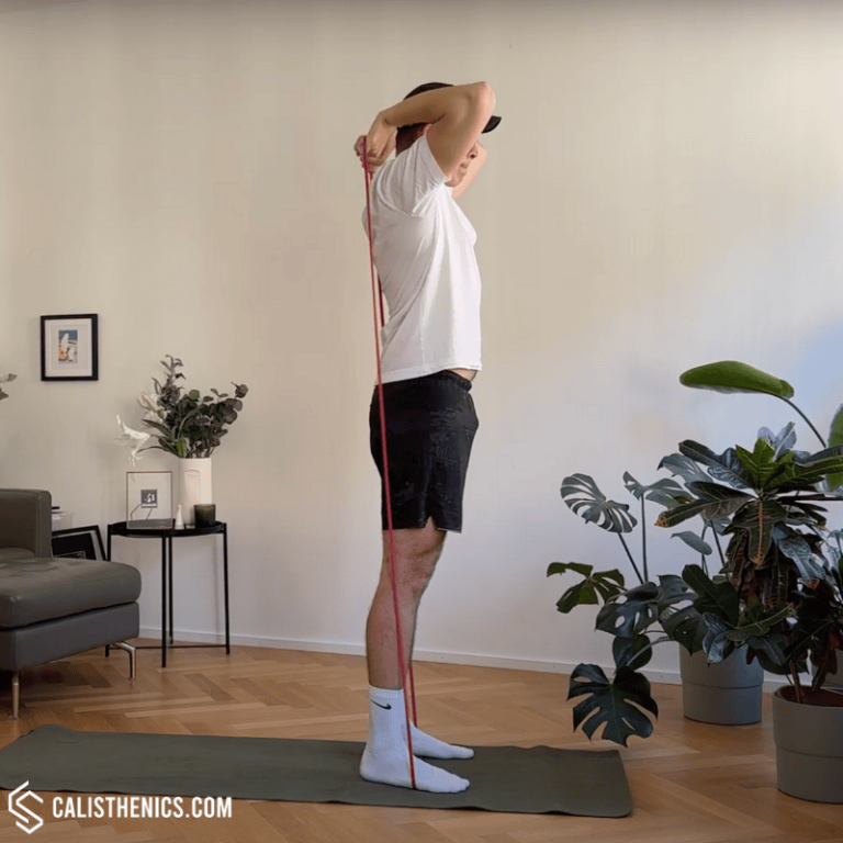 Resistance Band Triceps Extensions CALISTHENICS Workouts & Equipment