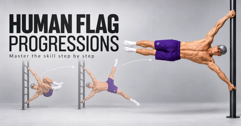 human flag progressions