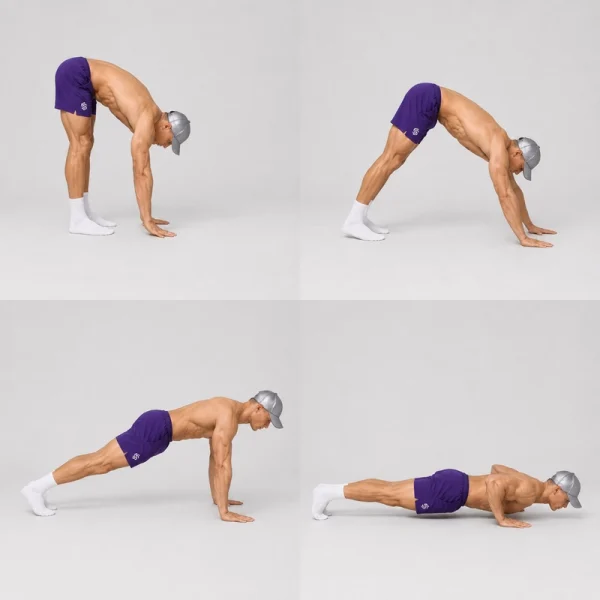 inch worm push up