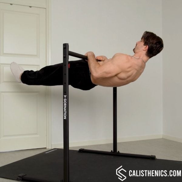 front lever top hold exercise