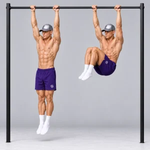 Hanging knee raise