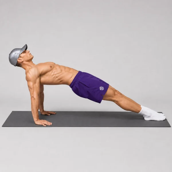 reverse plank