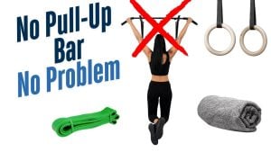 how to train back with no pull up bar