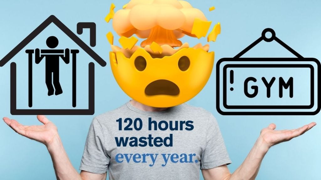 how much time saved with home workouts