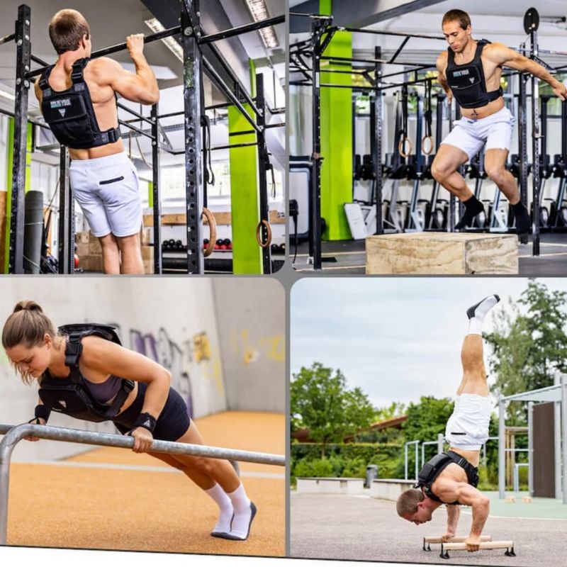 Pullup&Dip Adjustable Weight Vest (35lbs/15kg) 1 pullupdip adjustable weight vest