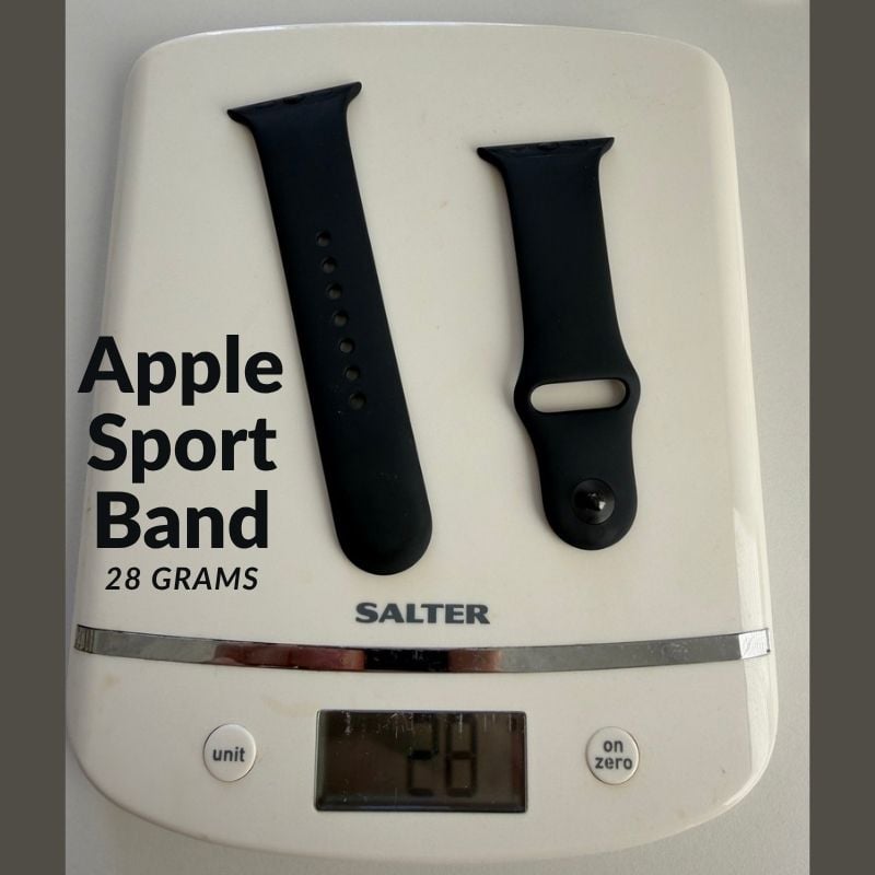 The Best Apple Watch Bands for Working Out and All-Day Use 1 apple sport band weight