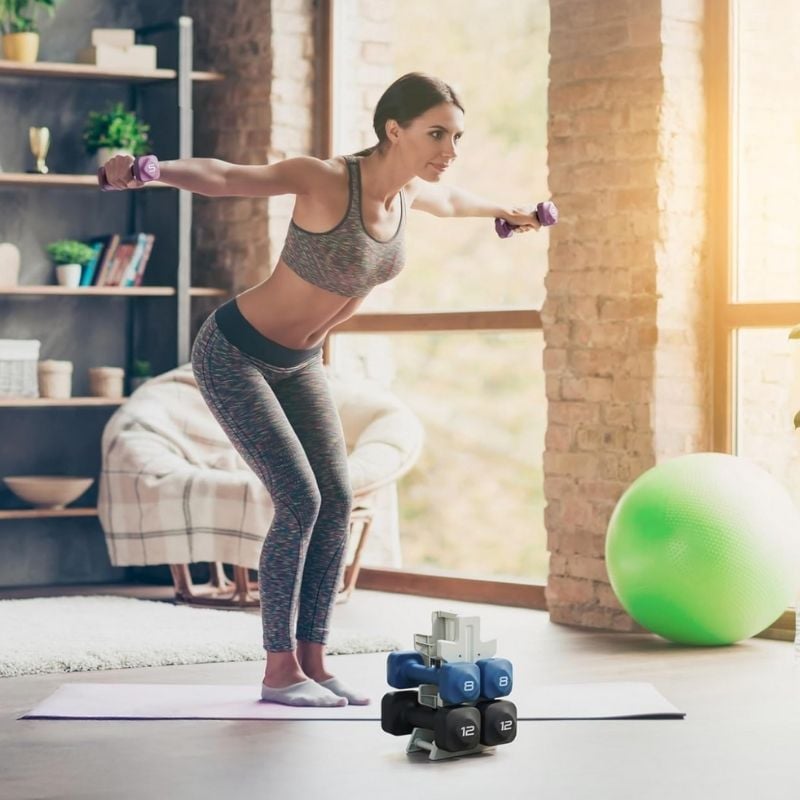 neoprene coated dumbbells for seniors