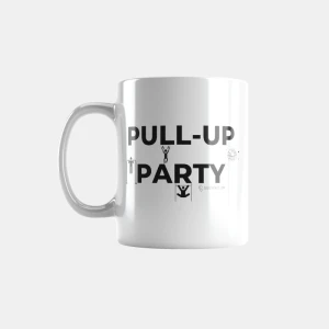 Pull-Up Party Mug (White)