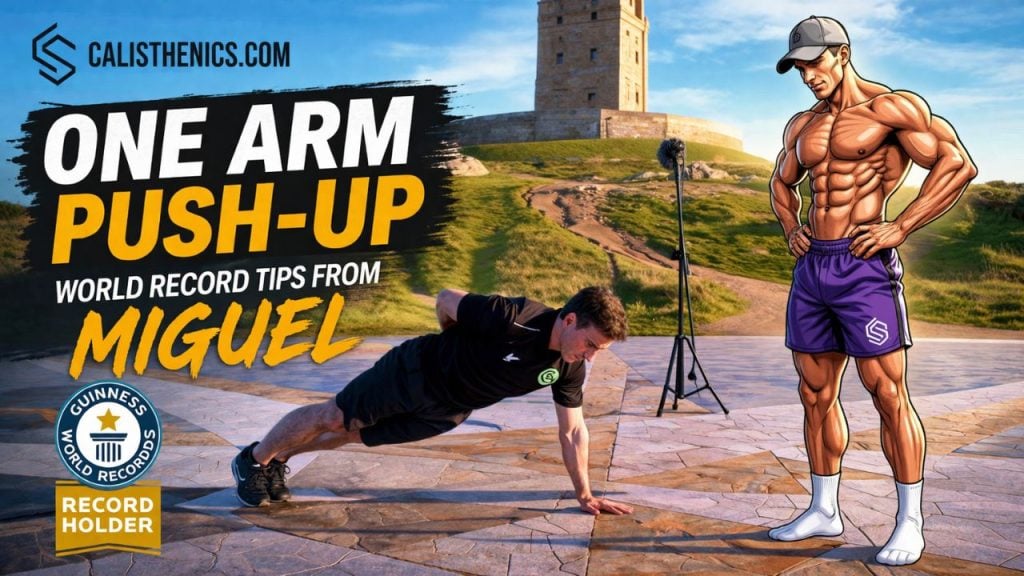 One Arm Push Up Guinness World Record by Miguel Fernandez
