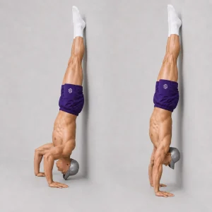 back to wall handtsand push up