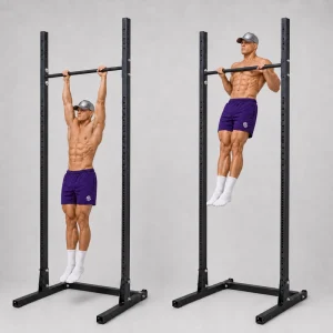 chest to bar pull up two positions
