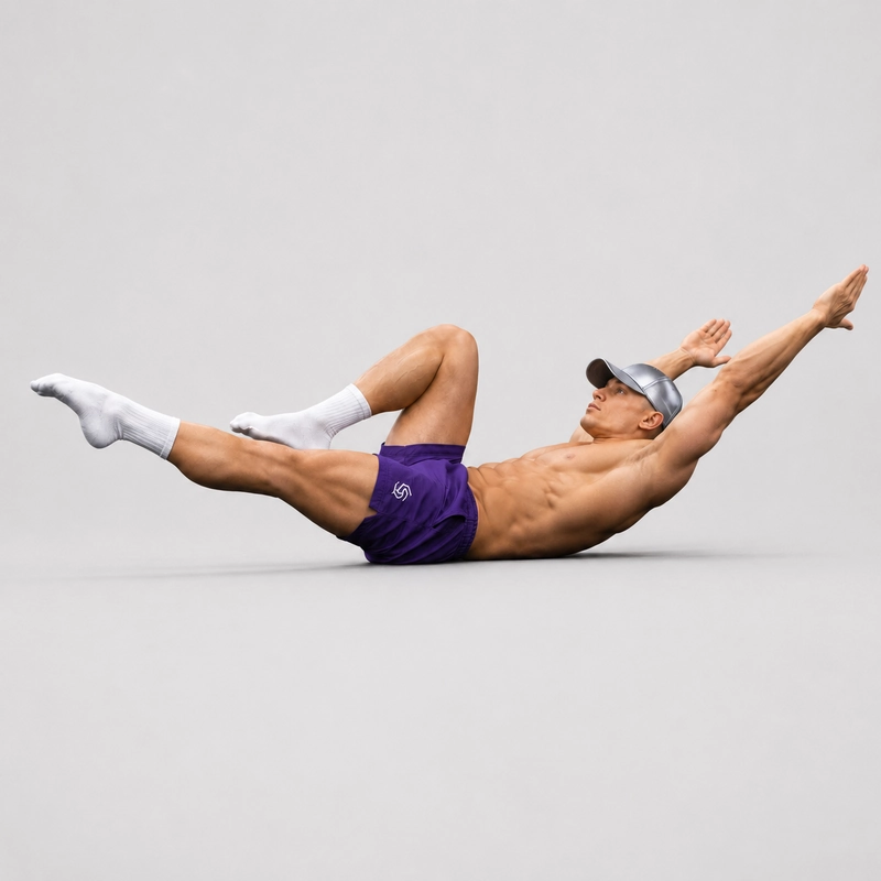 one leg hollow hold