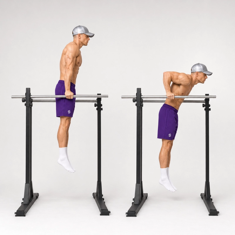 strict parallel bar dip
