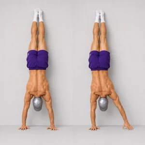 handstand weight shifts