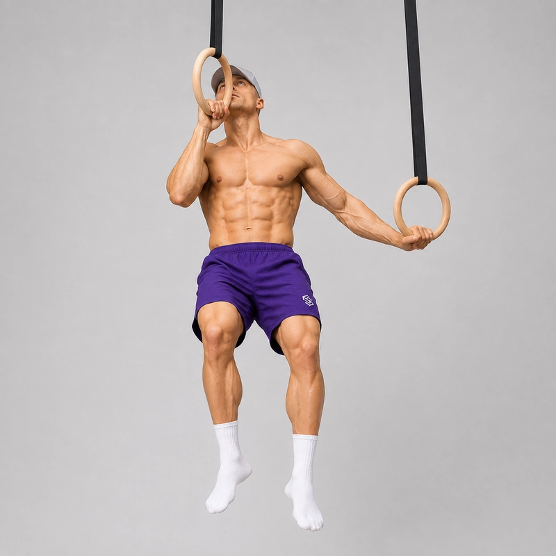 ring assisted one arm pull up