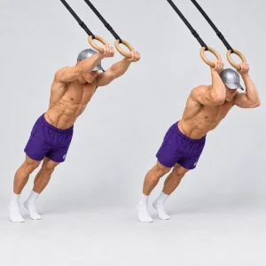 ring triceps extensions
