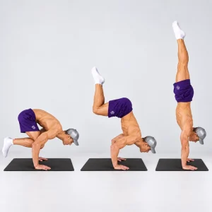 tuck press to handstand